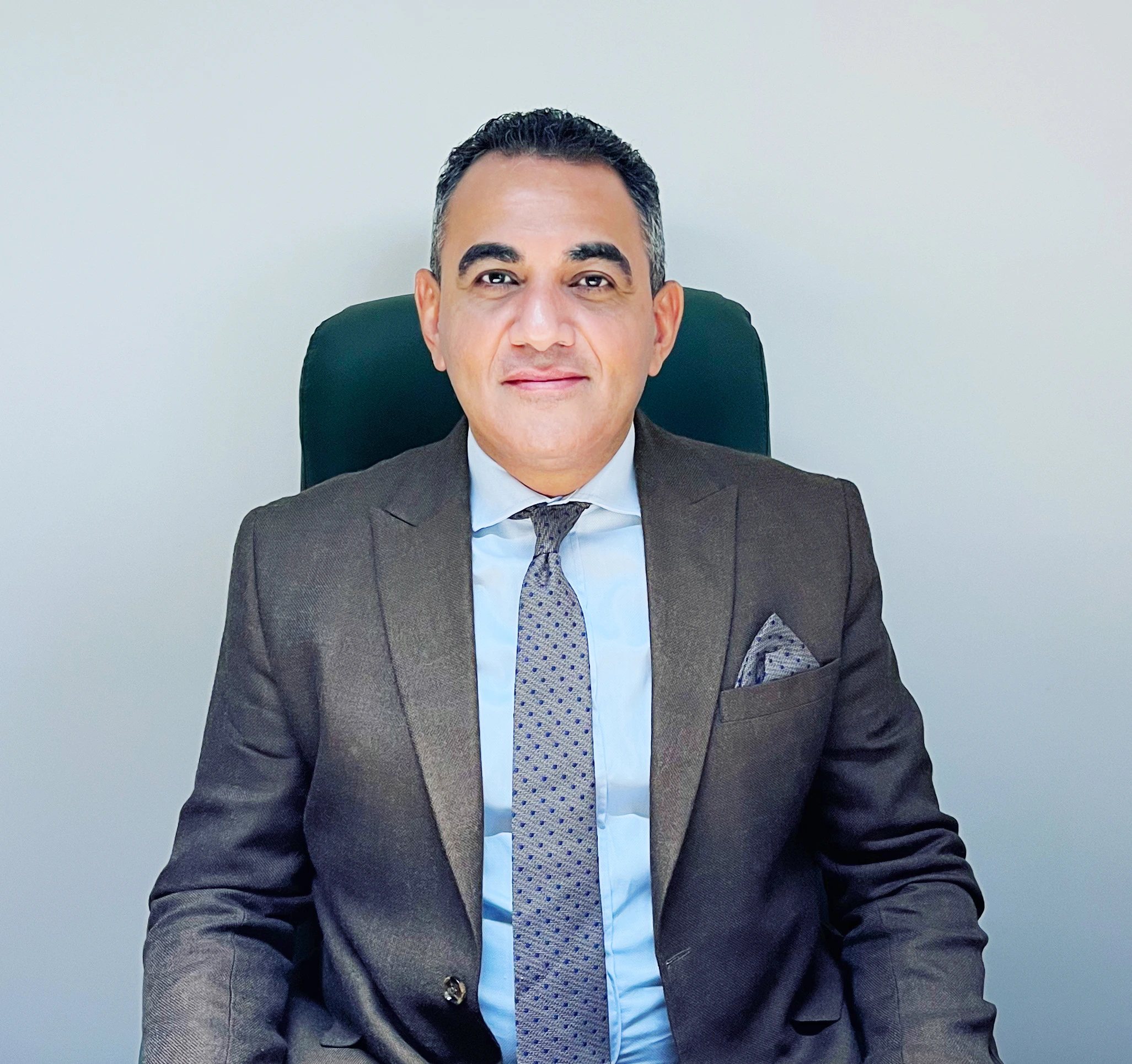 الصورة الشخصية للمهندس جوزيف عوض الله الرئيس التنفيذي لمصنع البابطين للصناعات المعدنية